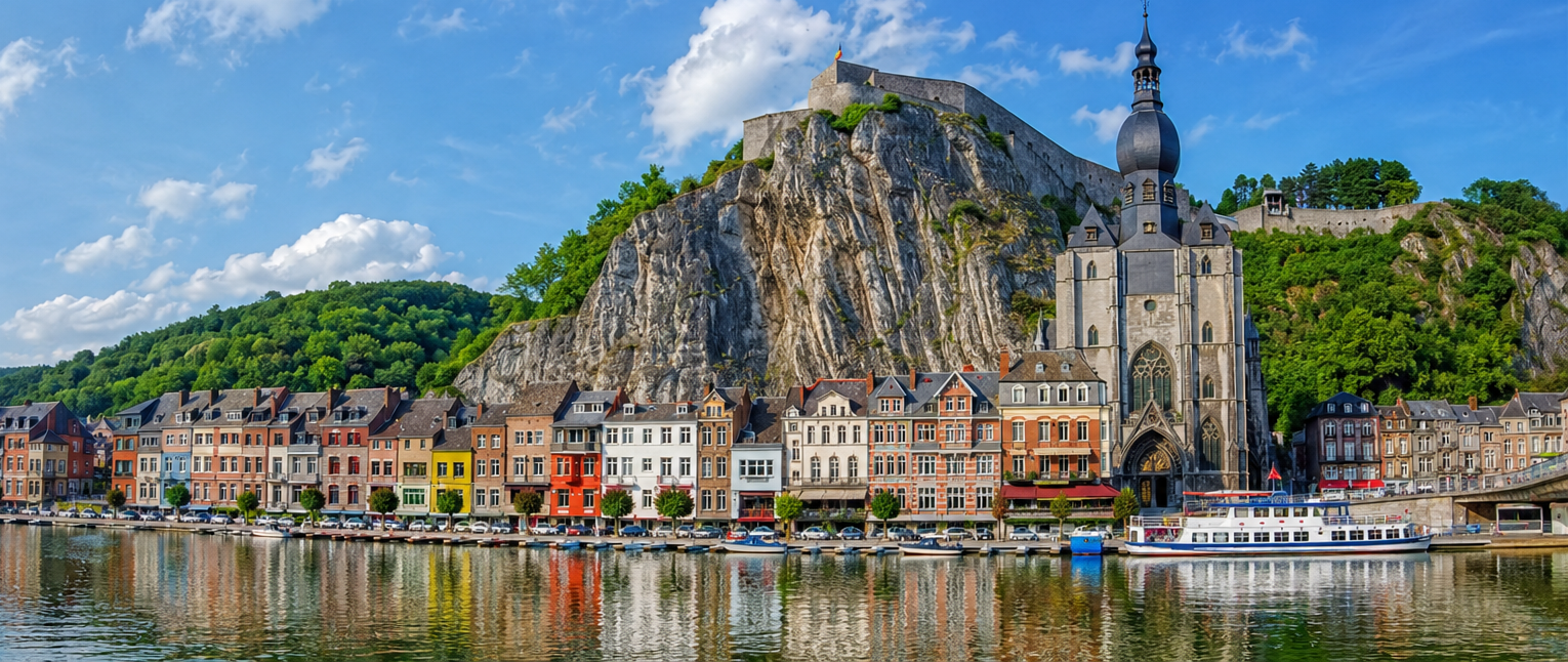 Dinant: de verborgen parel aan de Maas in België