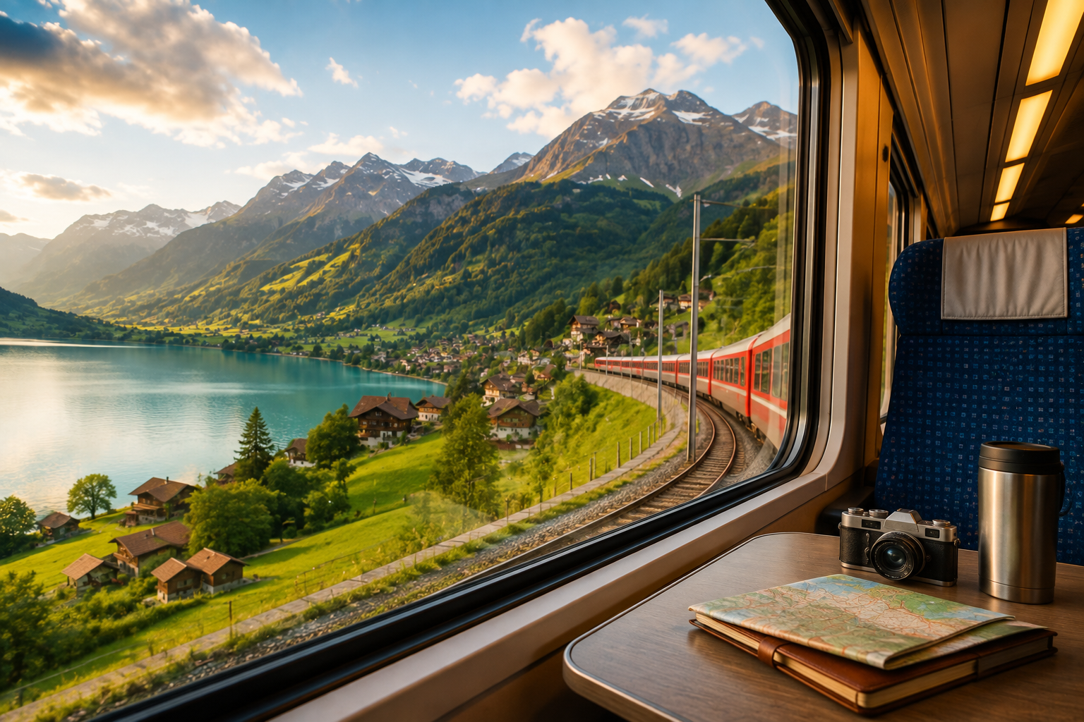 Ontdek de mooiste treinreizen door Europa voor een ontspannen vakantie